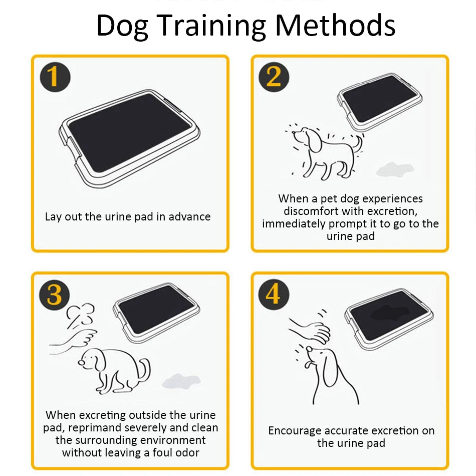 Absorbent Puppy Training Pee Pads — Disposable Dog Diapers for Indoor Use