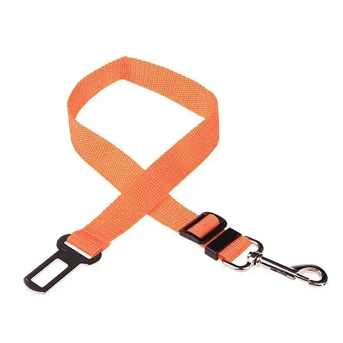 Dog Car Seat Belt - Adjustable Safety Harness Clip for Vehicle Travel