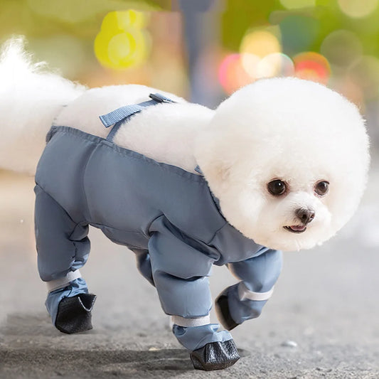 Waterproof Anti-Slip Dog Boots & Paw Protector Leggings