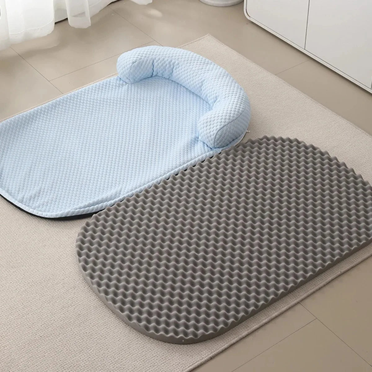 Tapis de couchage rafraîchissant pour chien - Tapis d'été pour animaux de compagnie de toutes tailles