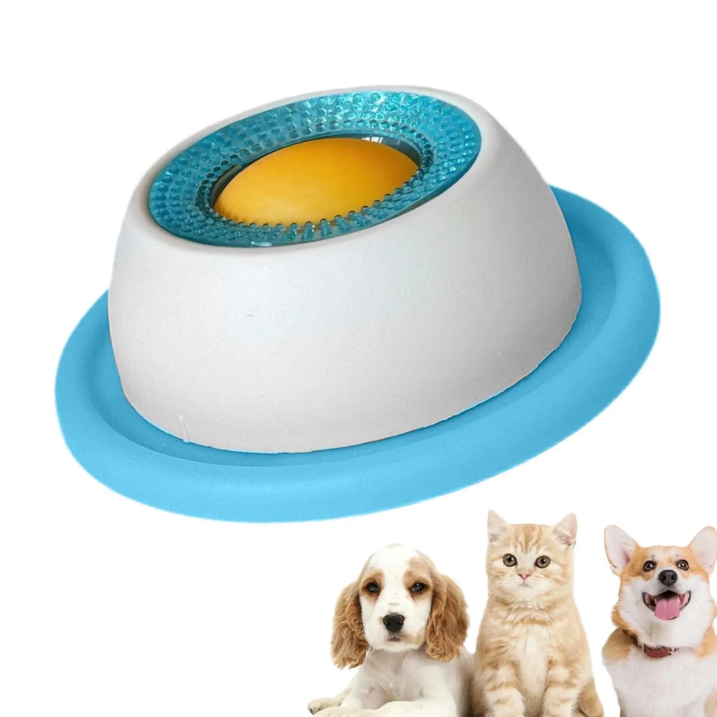 Slow Feeder Lick Mat & Puzzle Toy for Dogs & Cats