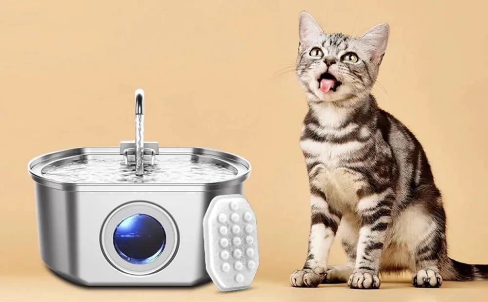 Cat Water Fountain Replacement Filters & Sponges Set