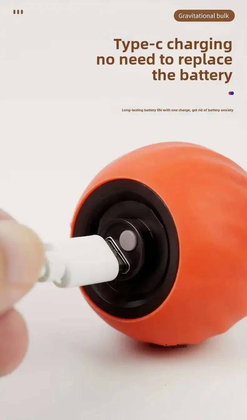 Smart Touch & Motion Activated Rolling Ball Toy for Cats & Dogs
