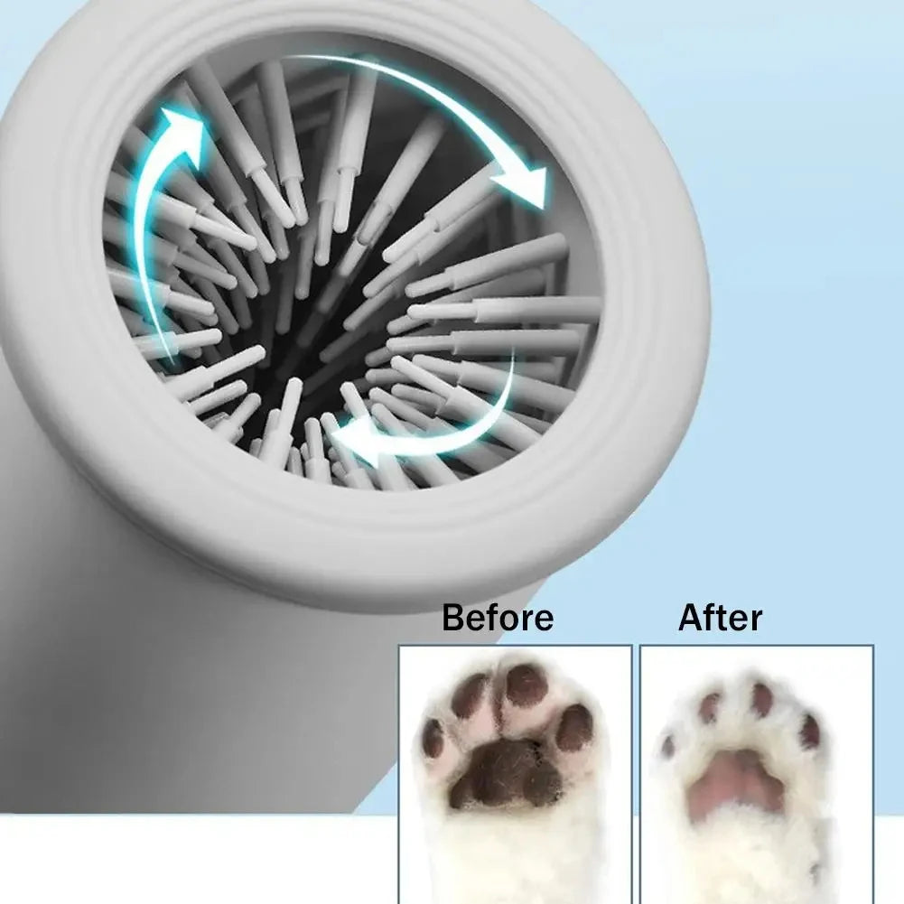 Electric Dog Paw Washing Cup | One-Touch Auto Clean