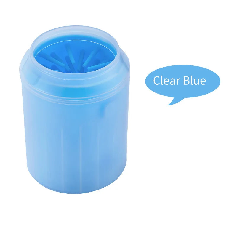 1 coupe de nettoyage de pattes pour animaux de compagnie et outil de lavage de pattes pour chiens