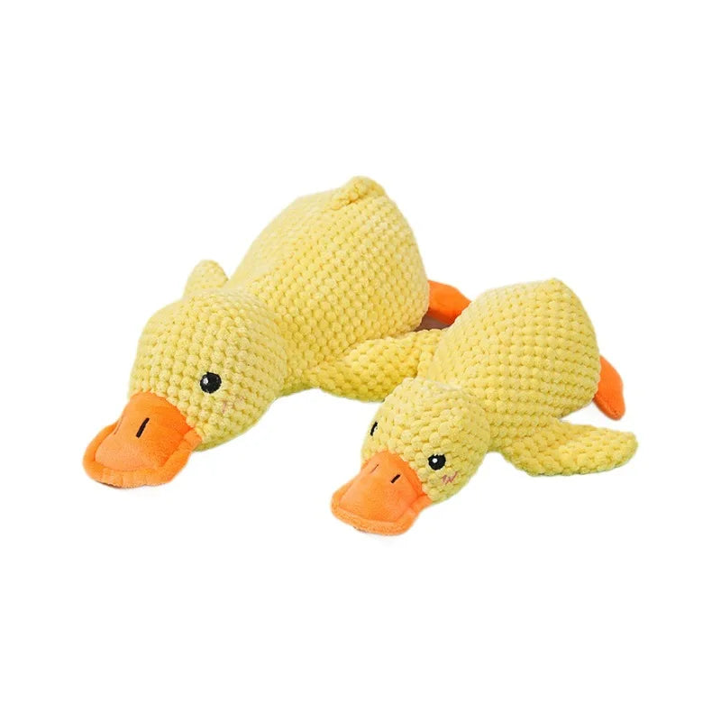Plush Duck Dog Toy with Sound