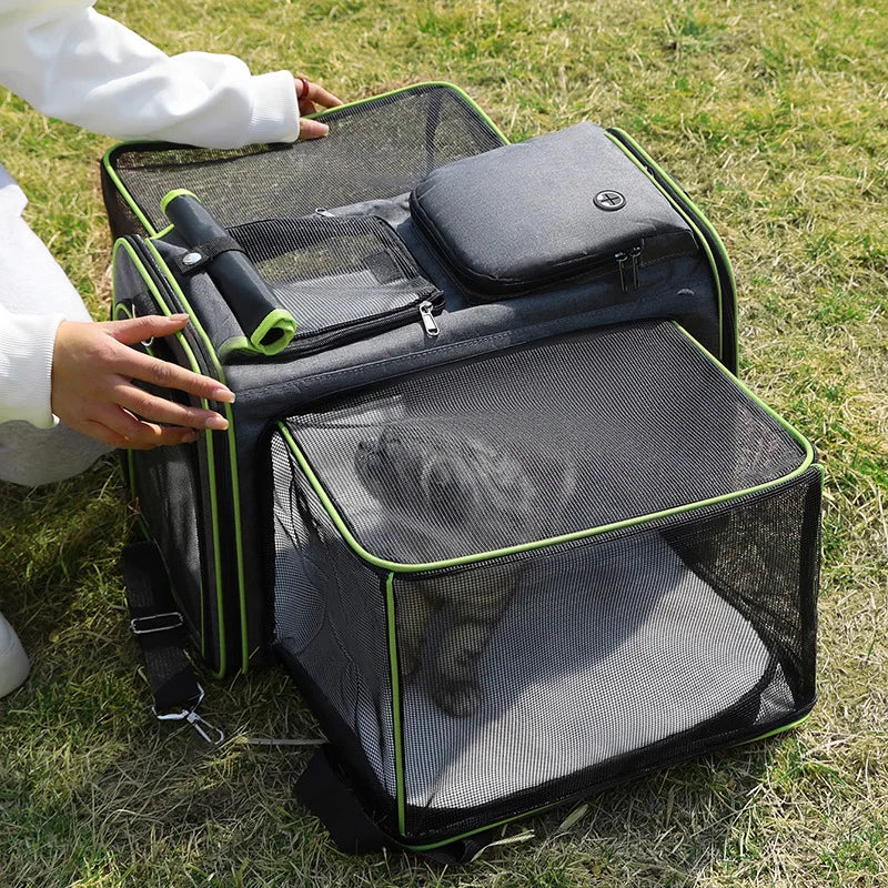 Foldable Large Capacity Pet Carrier Bag