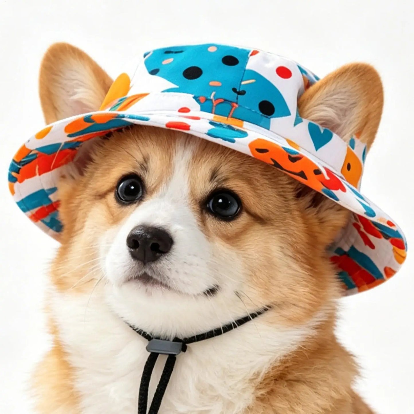Adjustable Sun Hat for Cats & Small Dogs