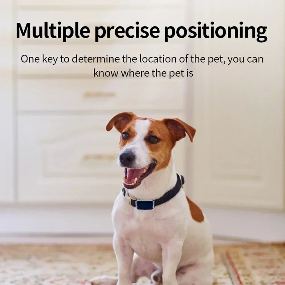 Waterproof GPS Pet Collar Tracker with WiFi & Real-Time Tracking