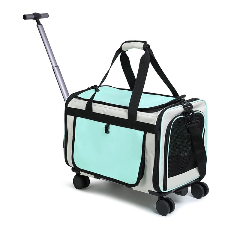 Sac de transport pliable pour animaux de compagnie — Grande valise de voyage détachable