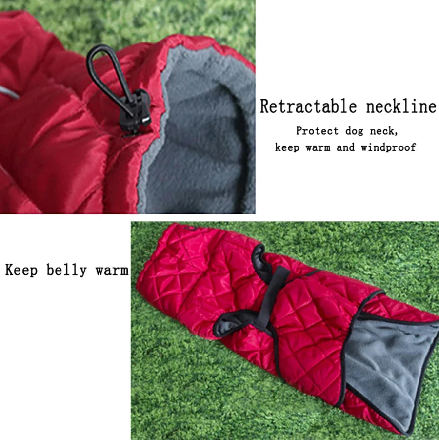 Waterproof Reflective Dog Winter Jacket