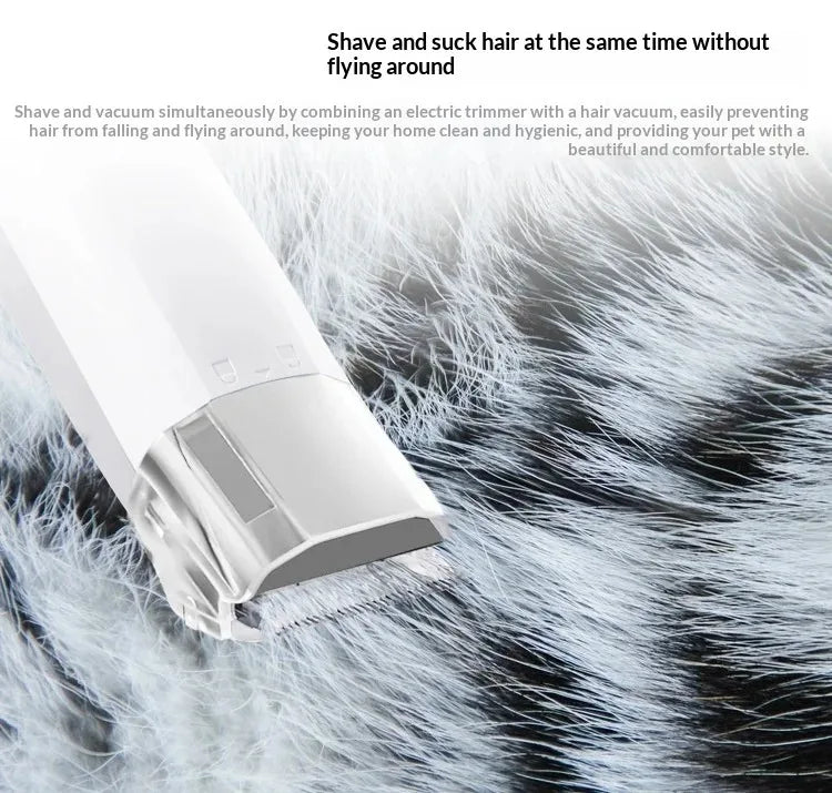 7-in-1 Pet Grooming Vacuum | Hair Trimmer & Suction | Cat & Dog