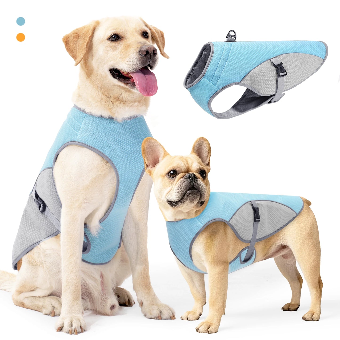 Dog Cooling Vest & Reflective Harness Jacket