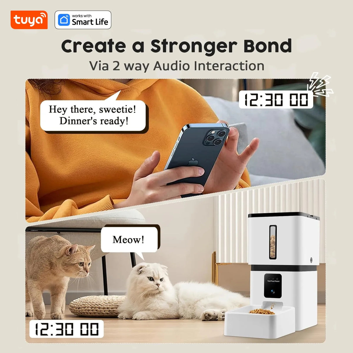 Smart Pet Feeder with Camera
