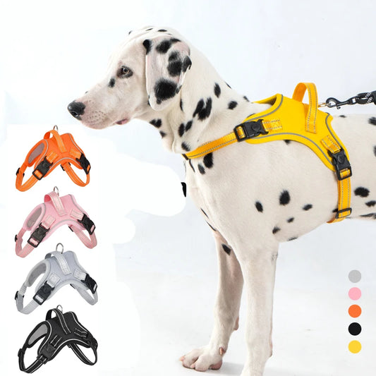 Ultra-Light Dog Harness Vest — Quick-Fit Saddle Design, No-Pull Chest Strap & Escape-Proof