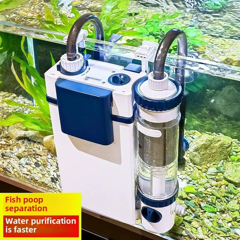 Wall-Mounted Aquarium Filter & Circulation Pump