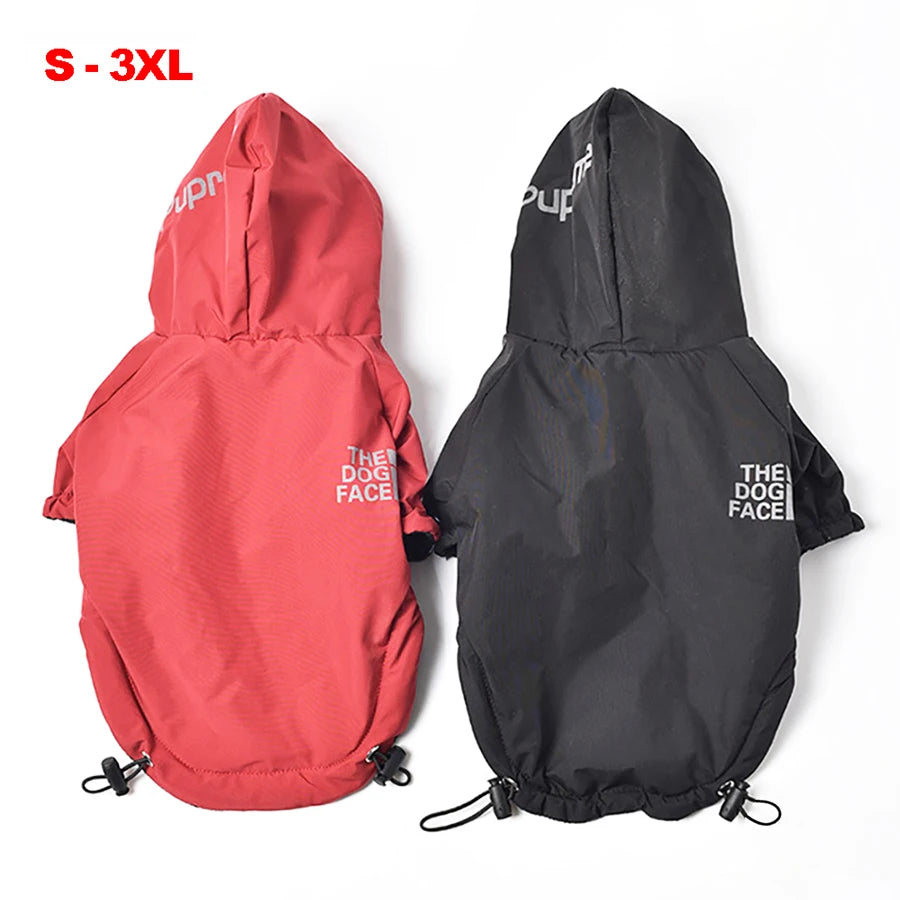 Waterproof Warm Hoodie Jacket for Dogs & Cats – Autumn & Winter