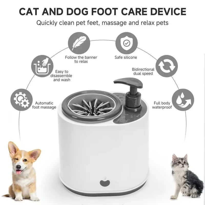 Electric Paw Cleaner for Dogs & Cats