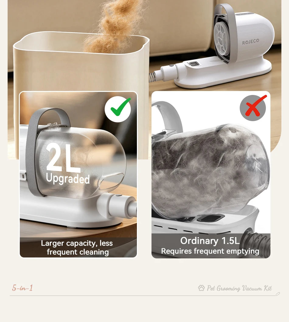 Dog Grooming Vacuum & Clipper Kit