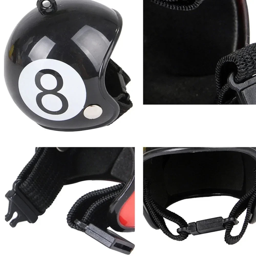Miniature Protective Helmet for Pet Birds – Fits Parrots, Pigeons & Small Birds