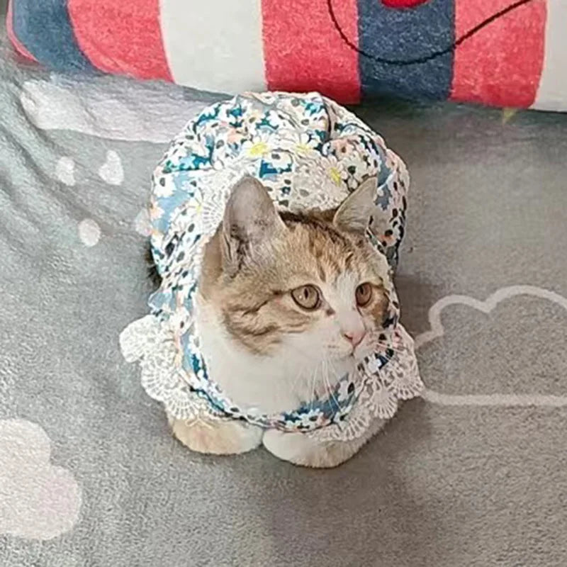 Lace Flower Princess Dress for Cats & Small Dogs