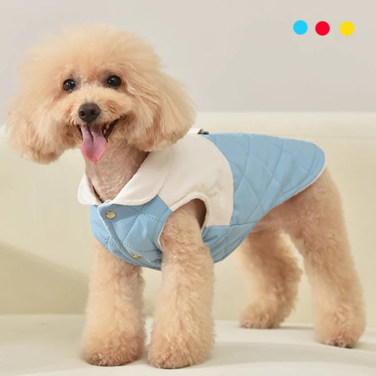 Warm Cotton Dog Coat Vest & Puppy Shirt