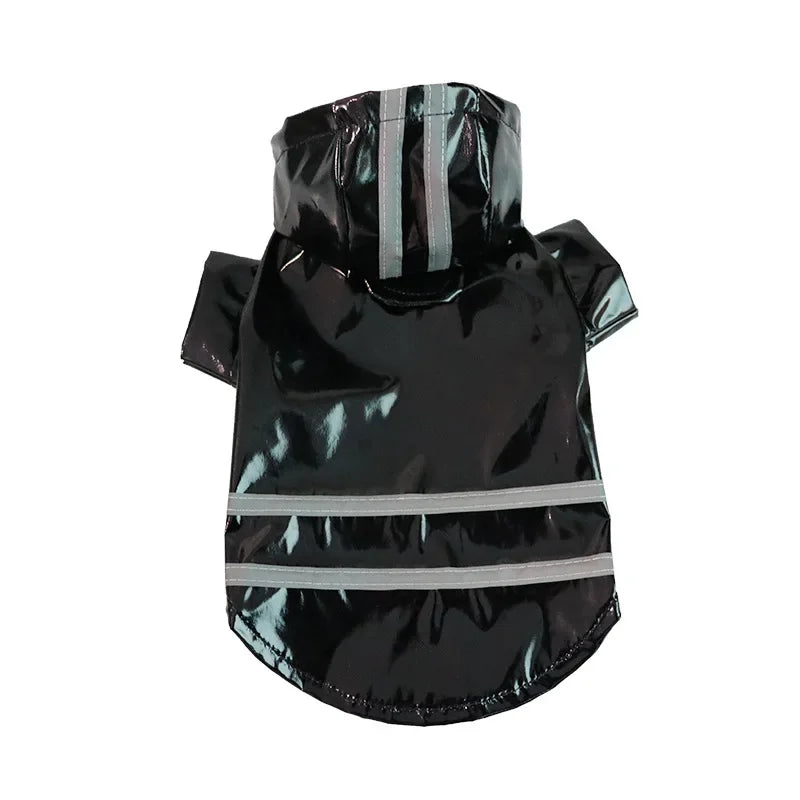 Imperméable réfléchissant pour chien | Cape Poncho coupe-vent pour petits chiens et chats