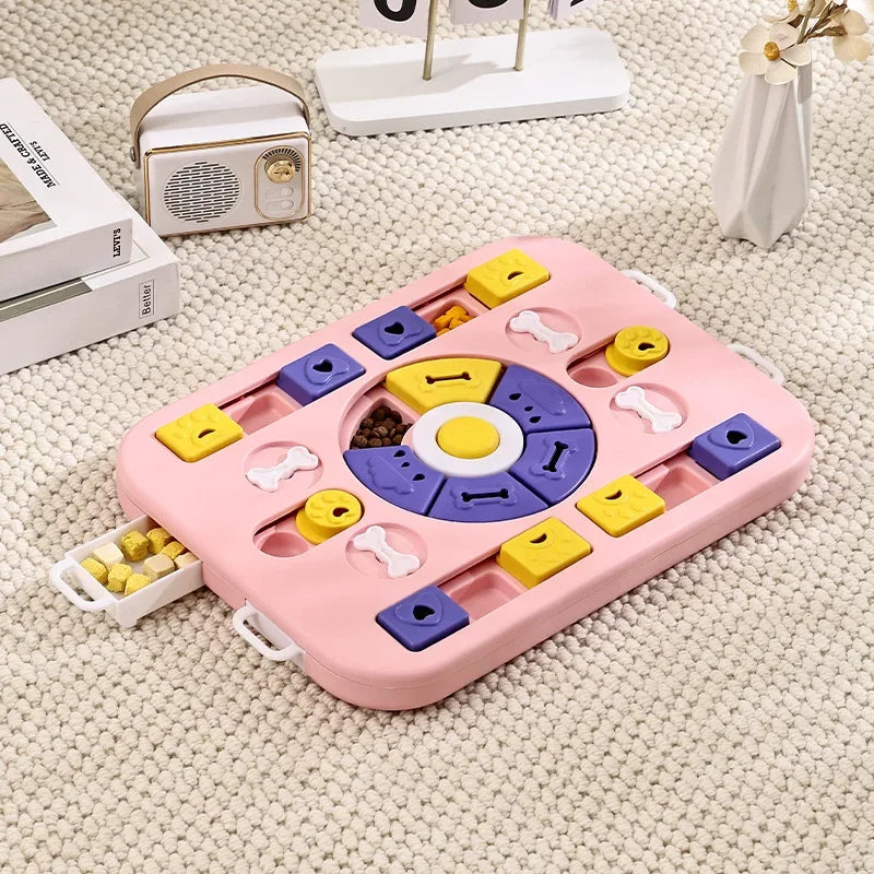 Dog Puzzle Slow Feeder – Interactive Treat & Food Game
