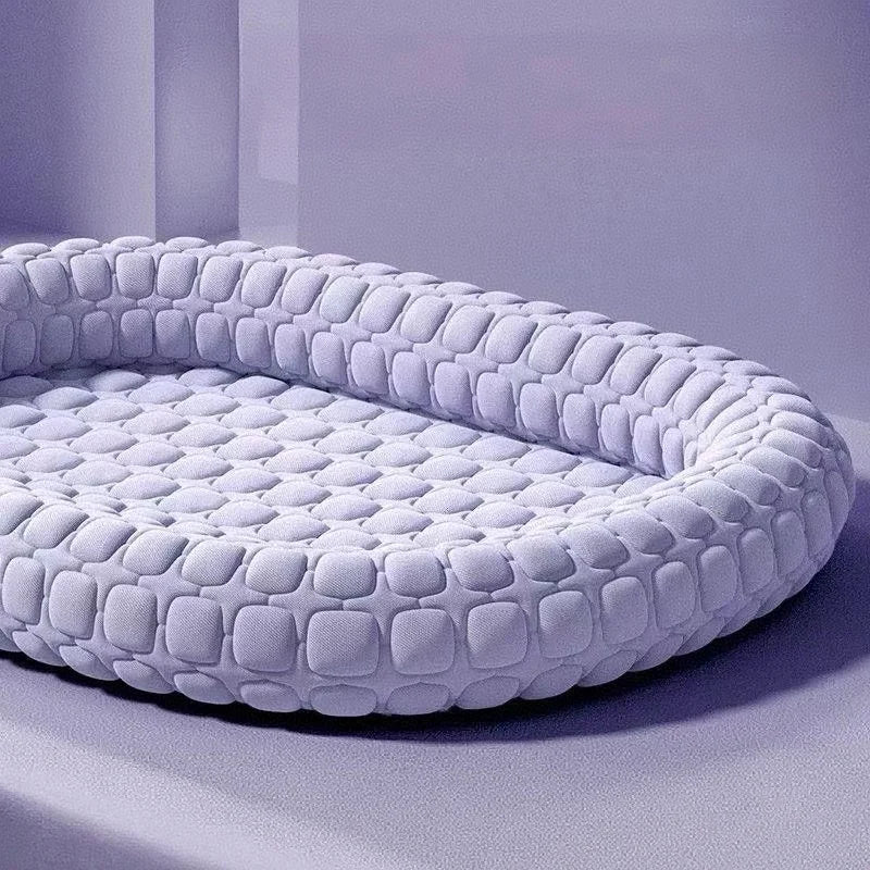 Cosy Pet House Bed for Kittens and Puppies - Soft Basket Mat