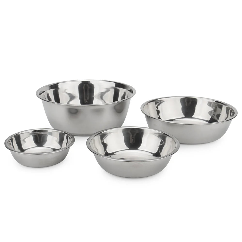 Stainless Steel Pet Bowl for Dogs & Cats