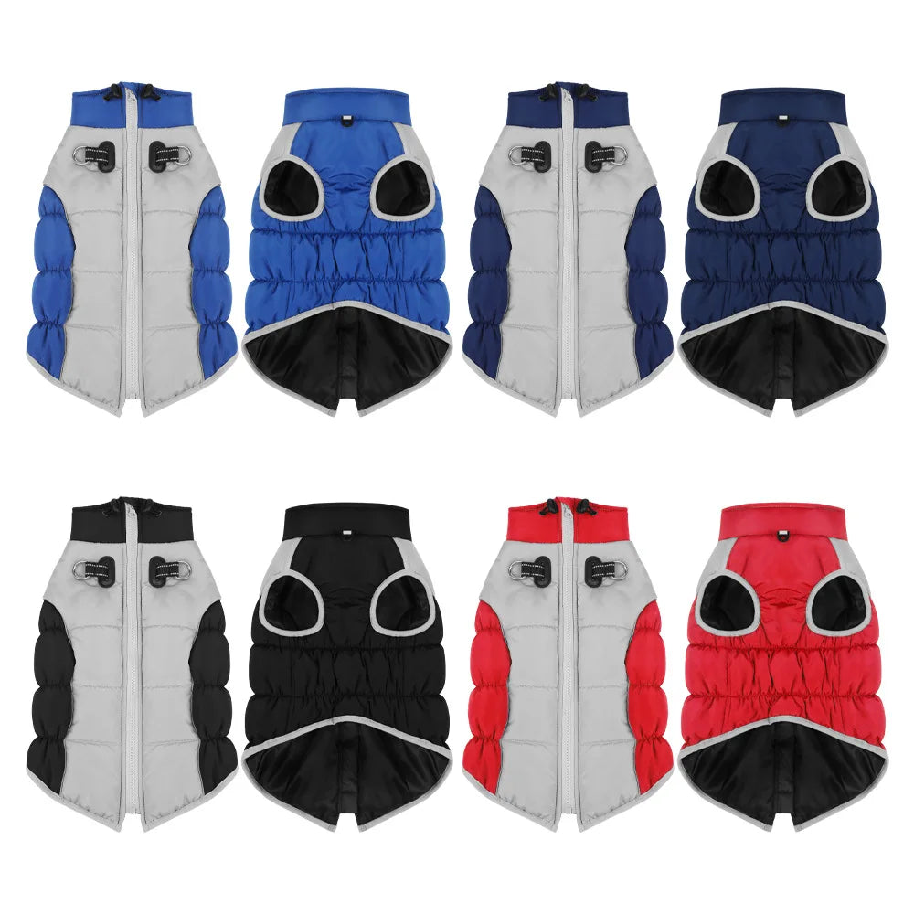Waterproof Reflective Down Jacket for Dogs