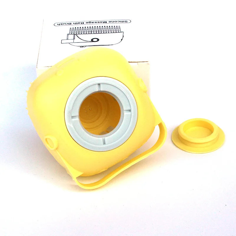 Silicone Pet Bath Brush - Massage Grooming Comb for Dogs and Cats