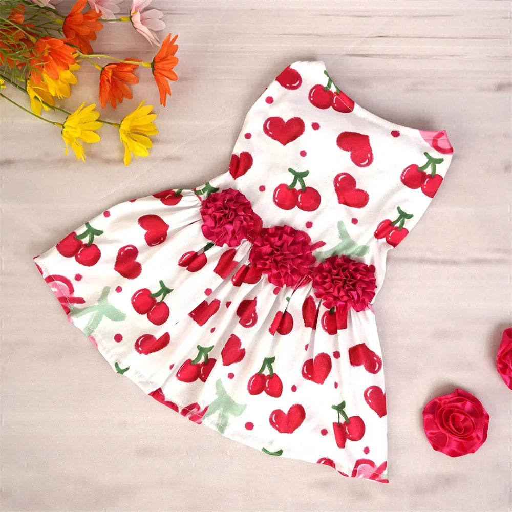 Bow Knot Princess Dress for Small Dogs & Cats
