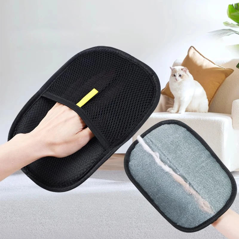 Double-Sided Pet Grooming & Hair Removal Glove