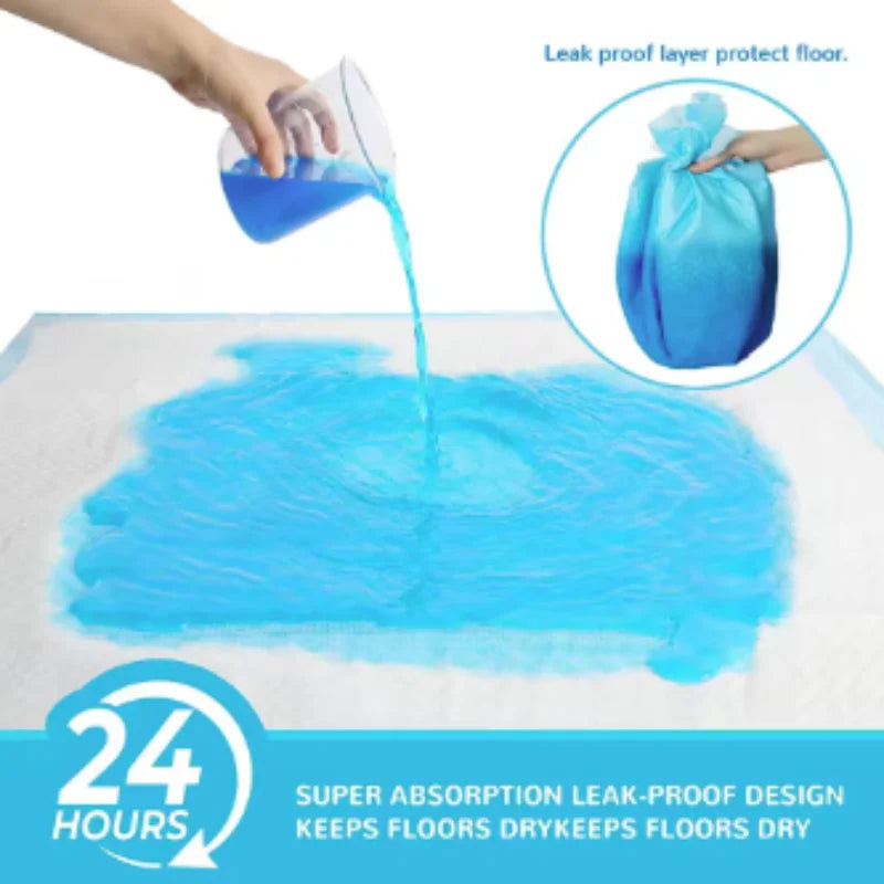 Super Absorbent Disposable Pet Training Pads for Dogs & Cats