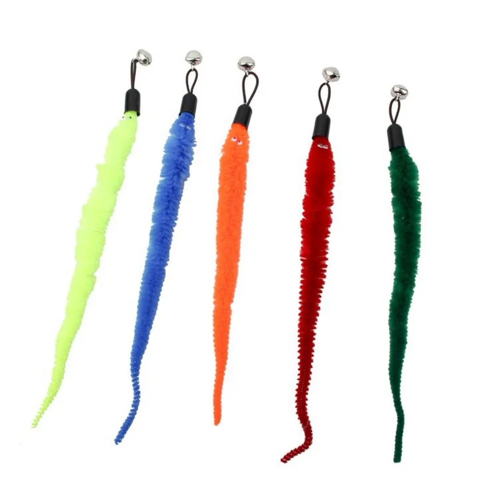 Interactive Caterpillar Cat Toys 6-Pack