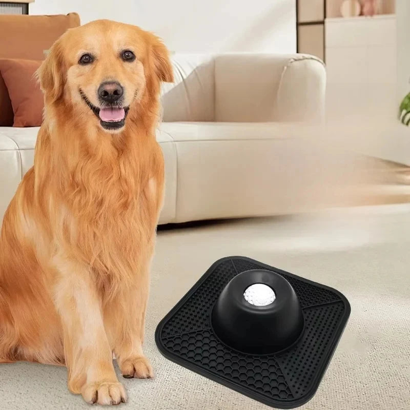Silicone Slow Feeder Lick Mat with Dental Care for Dogs & Cats