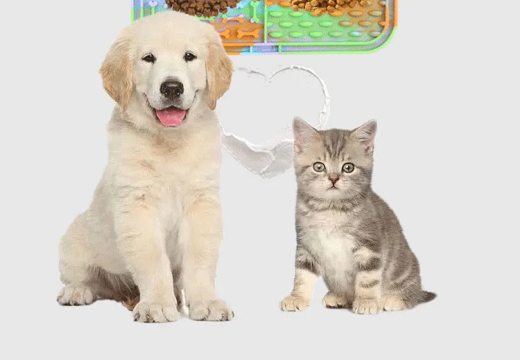 Silicone Lick Mat for Dogs — Slow Feeder & Bath Distraction