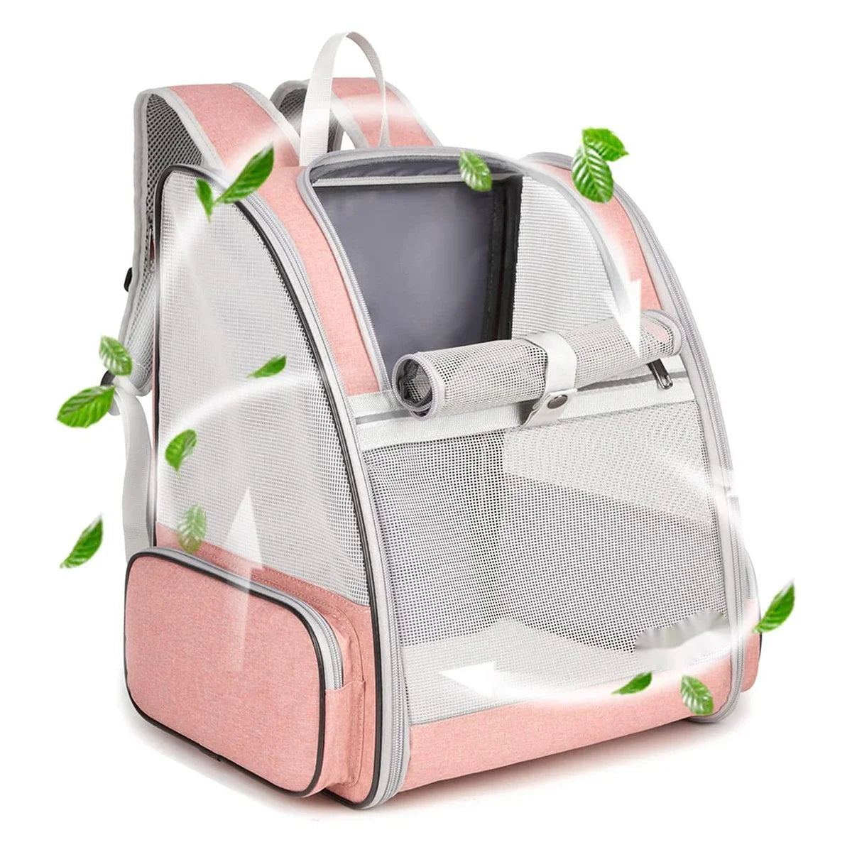 Breathable Foldable Pet Carrier Backpack — Portable Travel Bag for Cats & Puppies