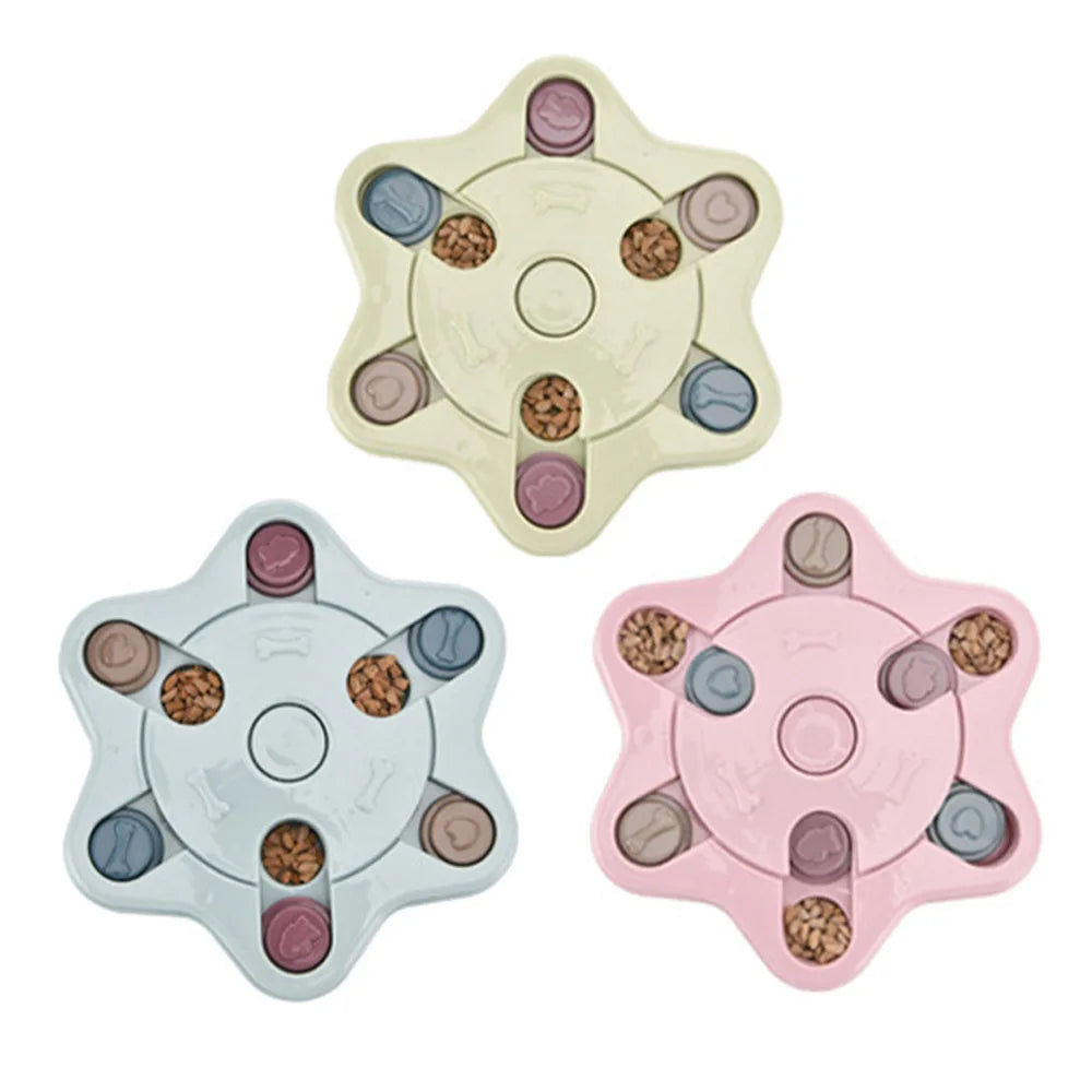Dog Puzzle Slow Feeder – Interactive Treat & Food Game