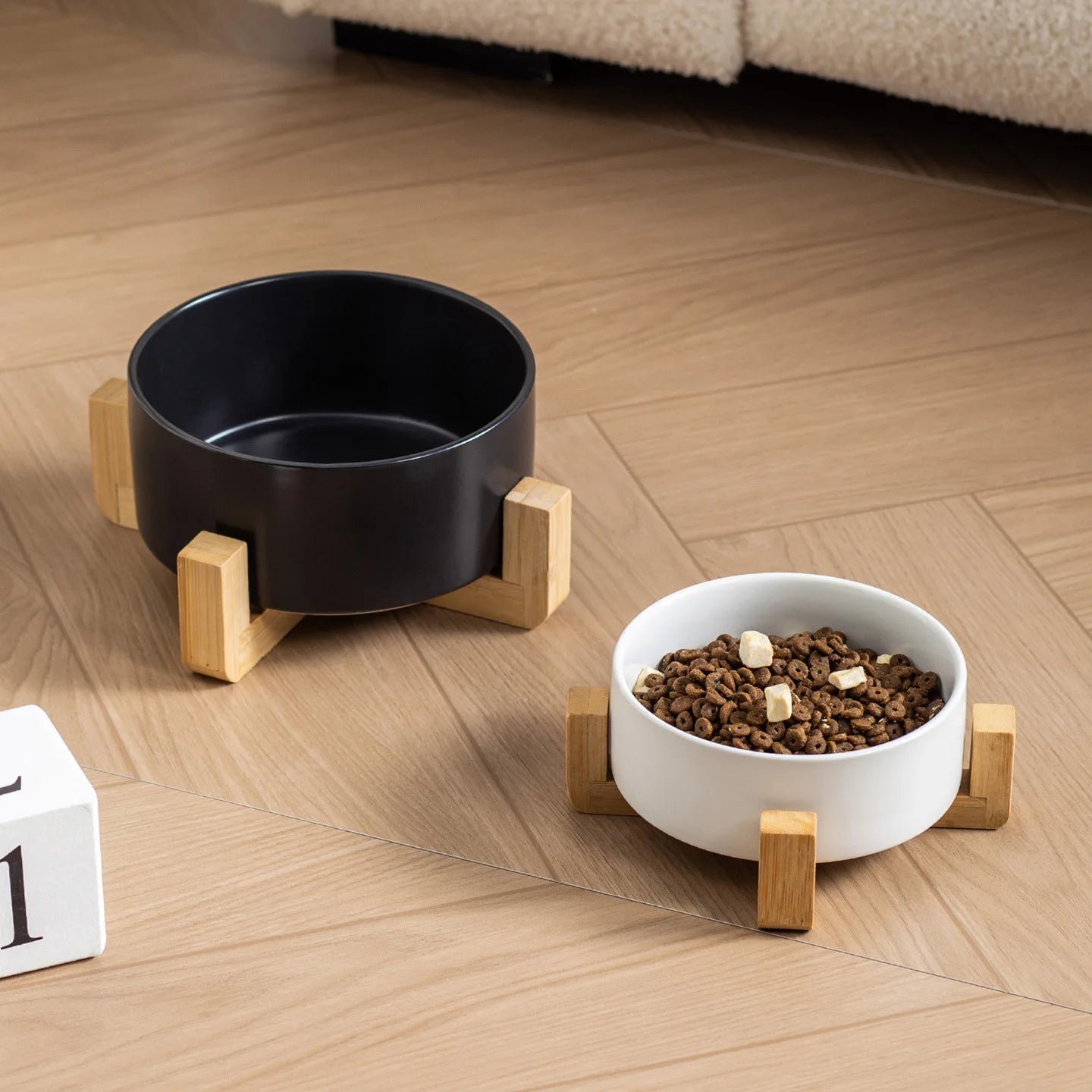Elevated Double Pet Bowl