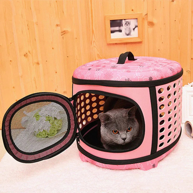 EVA Mesh Pet Carrier Sling Bag for Cats, Dogs & Rabbits