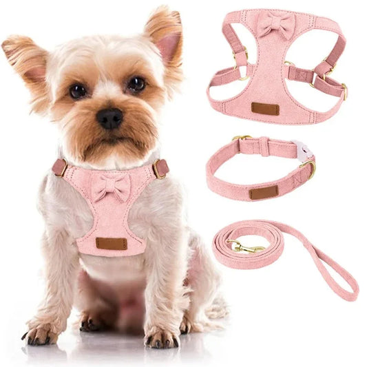 Tactical Dog Collar & Harness Set with Chest Strap