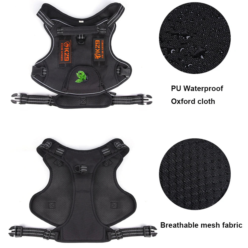 No-Pull Dog Vest Harness with Handle & Reflective Straps
