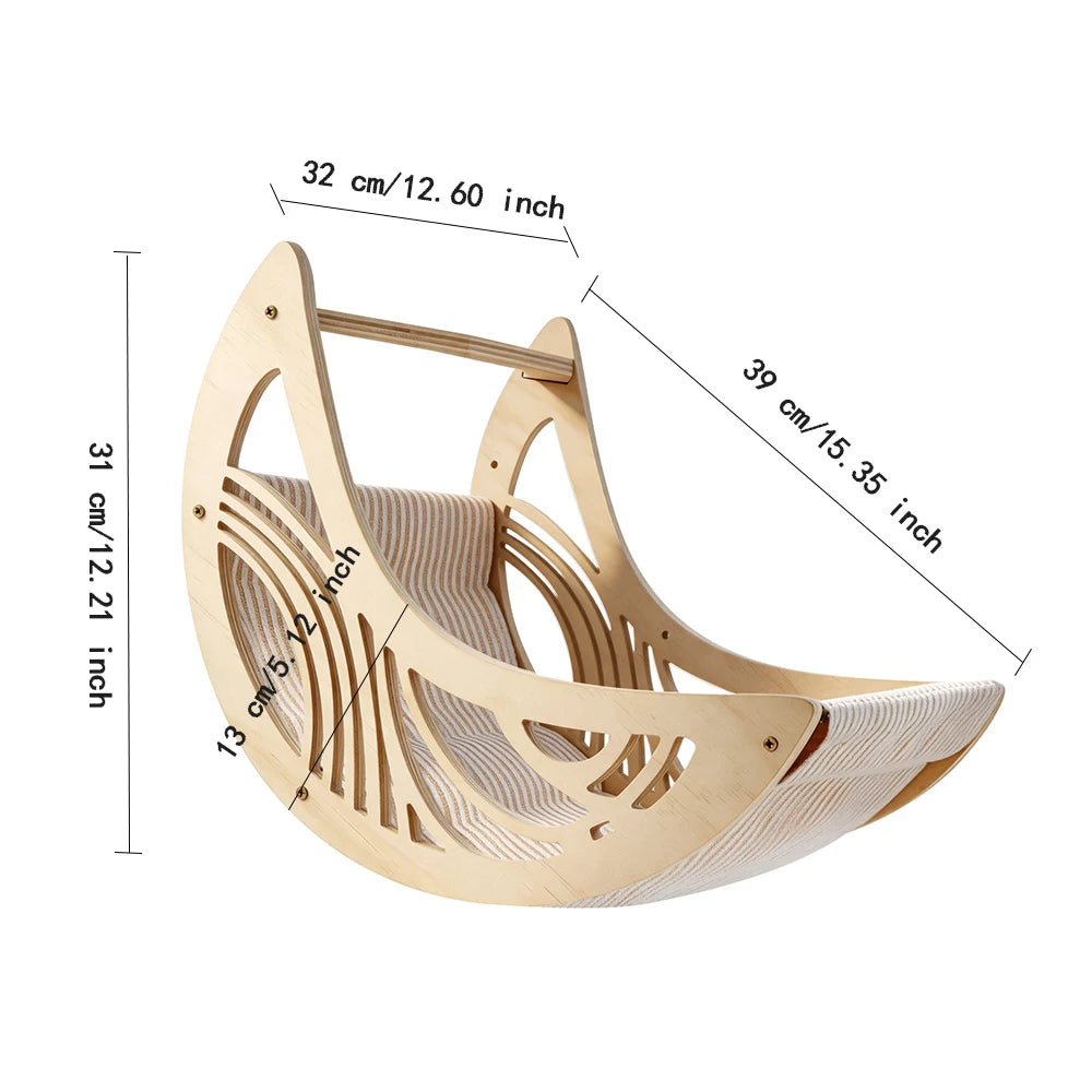 Wall-Mounted Cat Climbing Shelves & Perches