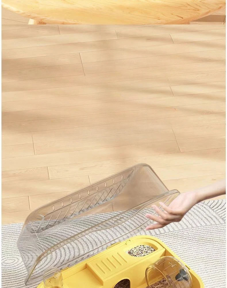 Large Hamster Cage with Acrylic Panels