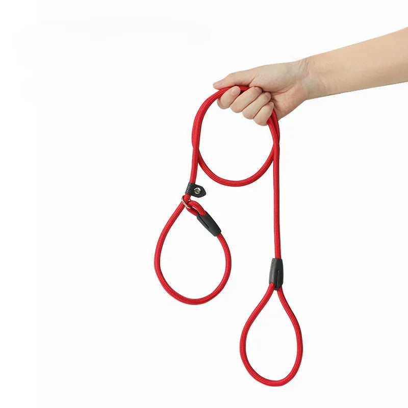 Comfortable Nylon Dog Leash and Collar Set