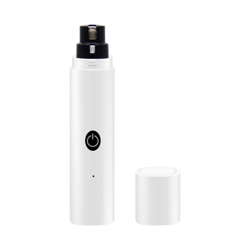 Quiet Pet Nail Grinder with Safety Guard & LED Light