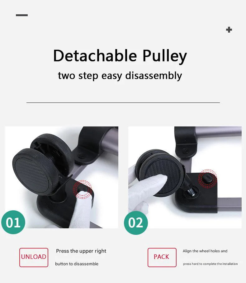 Sac de transport pliable pour animaux de compagnie — Grande valise de voyage détachable