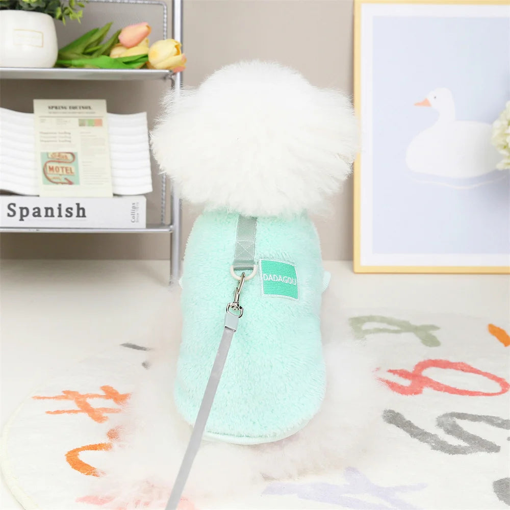 Warm Fleece Jacket & Jumpsuit for Cats and Small Dogs